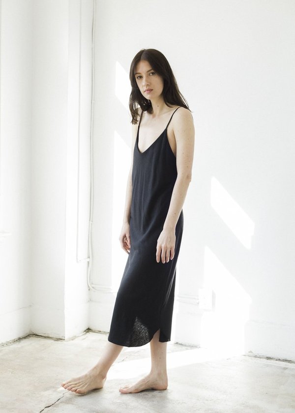 Ozma Bias Slip Dress - Black Ozma Bias Slip Dress - Black