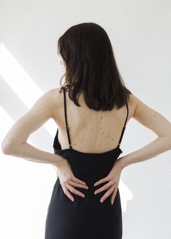 Ozma Bias Slip Dress - Black Ozma Bias Slip Dress - Black