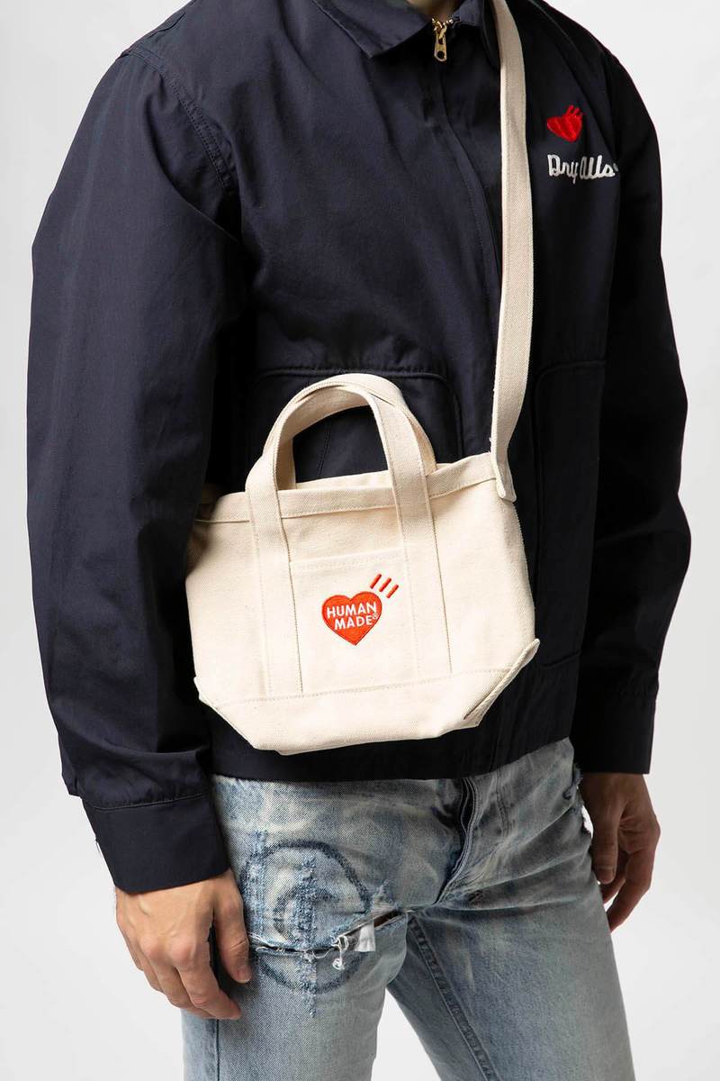 HUMAN MADE Leather Mini Shoulder Bag