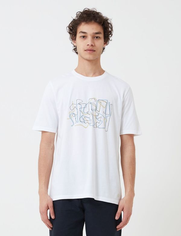 Folk Clothing Folk Knot T-Shirt - White Folk Clothing Folk Knot T-Shirt - White