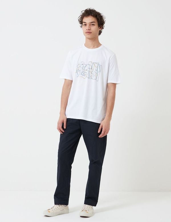Folk Clothing Folk Knot T-Shirt - White Folk Clothing Folk Knot T-Shirt - White