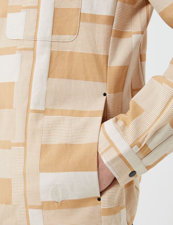 Folk Clothing Jacquard Orb Jacket - Marigold Folk Clothing Jacquard Orb Jacket - Marigold