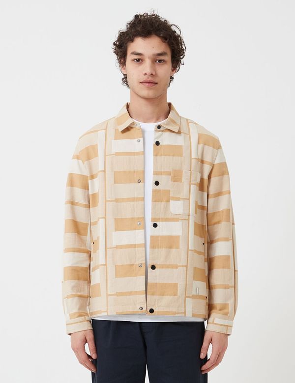 Folk Clothing Jacquard Orb Jacket - Marigold Folk Clothing Jacquard Orb Jacket - Marigold