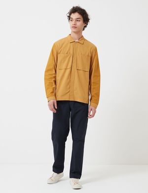 Folk Clothing Folk Overlay Overshirt - Mustard Folk Clothing Folk Overlay Overshirt - Mustard
