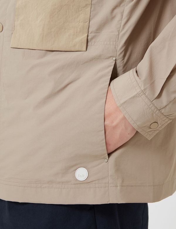 Folk Clothing Folk Stack Jacket - Fog Folk Clothing Folk Stack Jacket - Fog