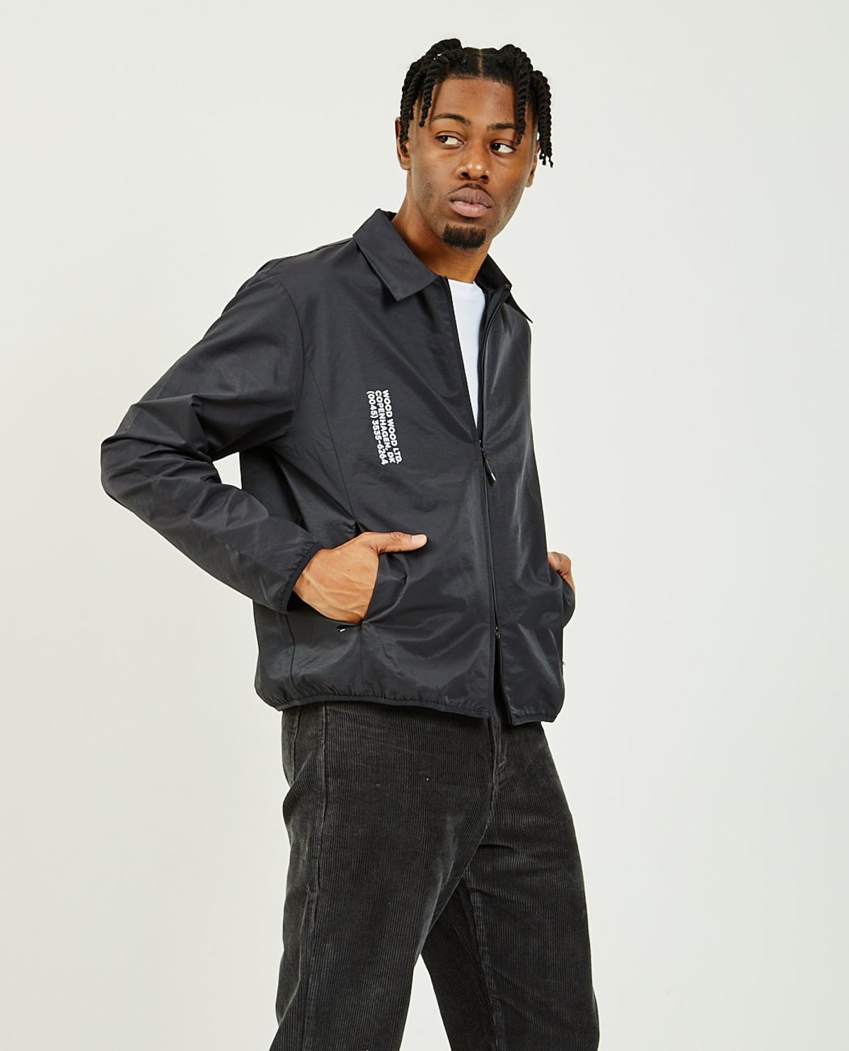 Wood Wood Clive Jacket Black