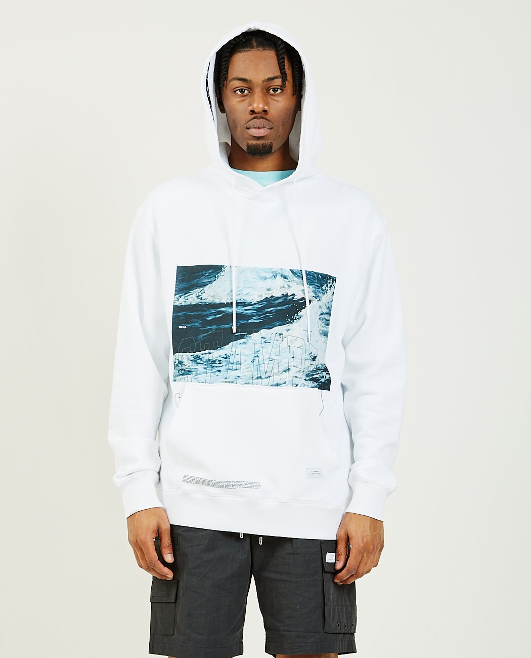 【STAMPD】 WAVES HOODIE Stampd Waves Hoodie - White | Garmentory