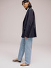 Mijeong Park Oversized Blazer - Navy  - Thumbnail 8