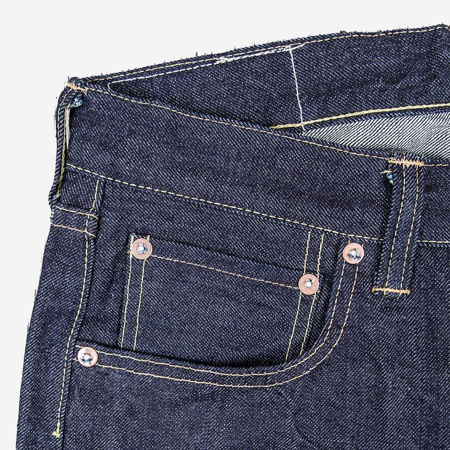 Pallet Life Story 15oz Raw 5 Pocket Narrow Denim Indigo Selvedge