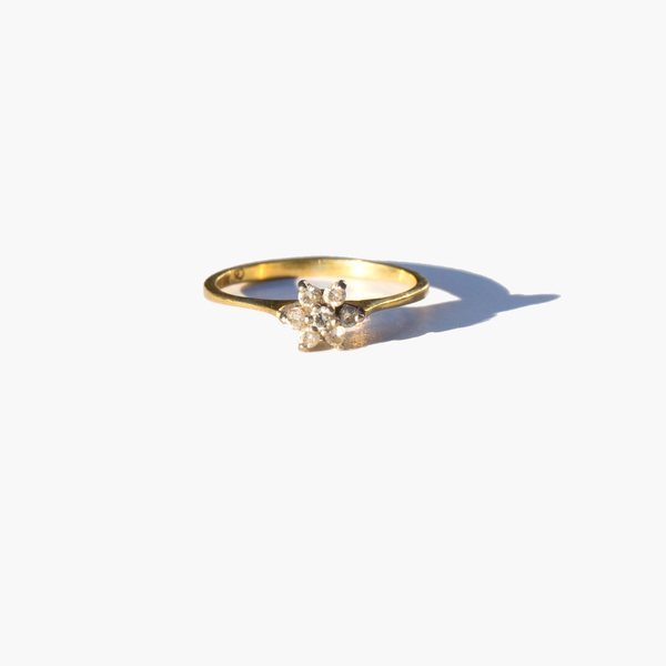 Kindred Black Vintage Akna Ring - 14K Gold Kindred Black Vintage Akna Ring - 14K Gold