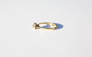 Kindred Black Vintage Akna Ring - 14K Gold Kindred Black Vintage Akna Ring - 14K Gold