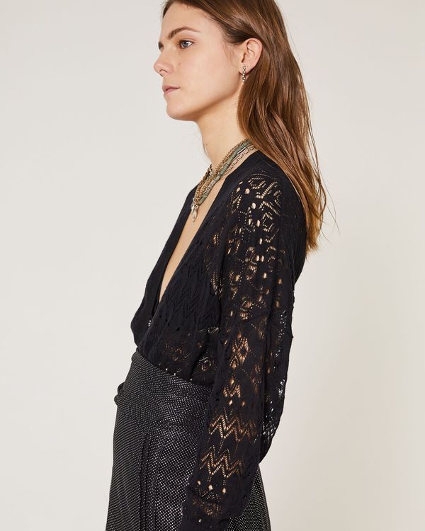 IRO Pia Cardigan - Black | Garmentory