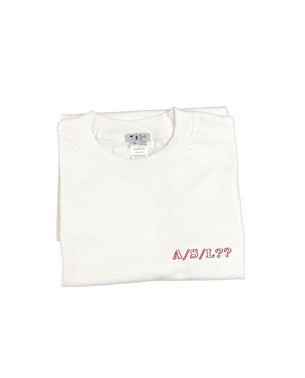 House of 950 embroidery A/S/L?? tee shirt House of 950 embroidery A/S/L?? tee shirt