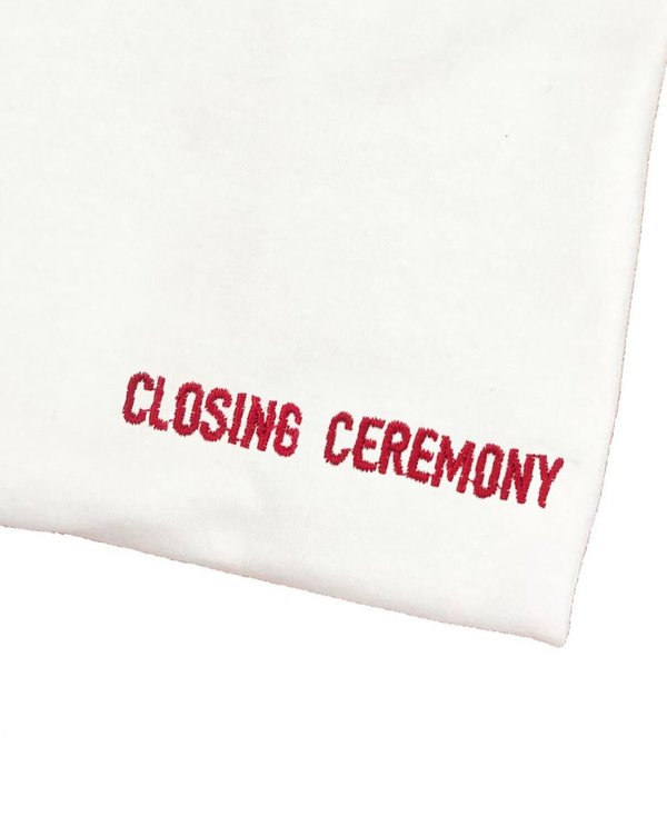 House of 950 embroidery Closing Ceremony tee shirt House of 950 embroidery Closing Ceremony tee shirt