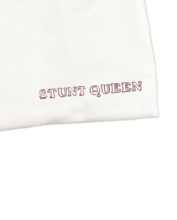 House of 950 embroidery STUNT QUEEN tee shirt House of 950 embroidery STUNT QUEEN tee shirt