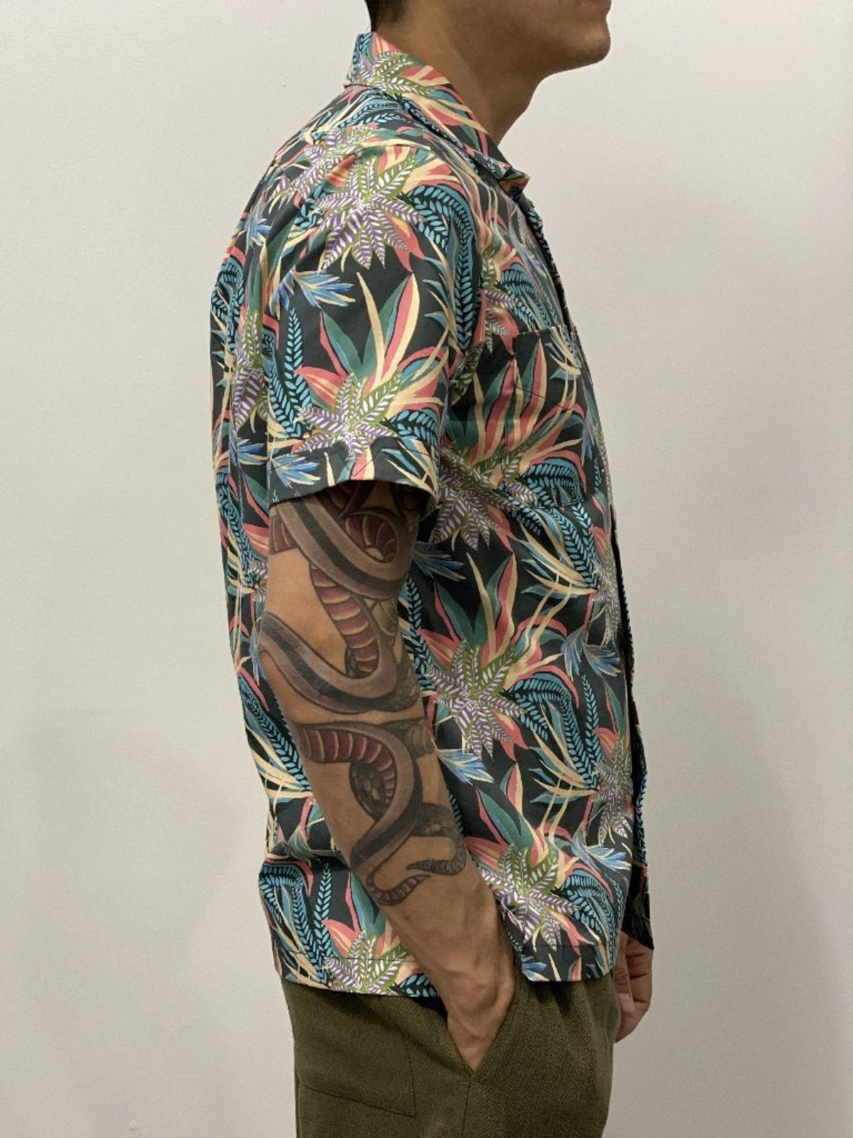 Monitaly Vacation Shirt - Night Jungle Print - Image 4 of 6