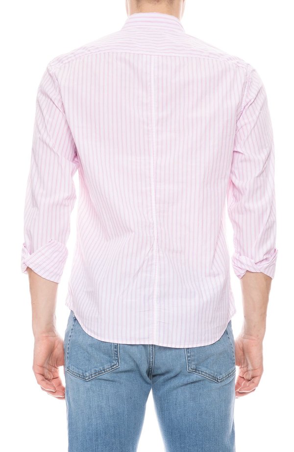 Frank & Eileen Finbar Cotton Multi Stripe Shirt - Pink Frank & Eileen Finbar Cotton Multi Stripe Shirt - Pink