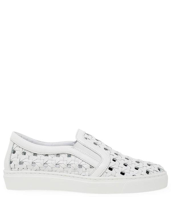 Madison Maison Woven Sneakers - White Madison Maison Woven Sneakers - White