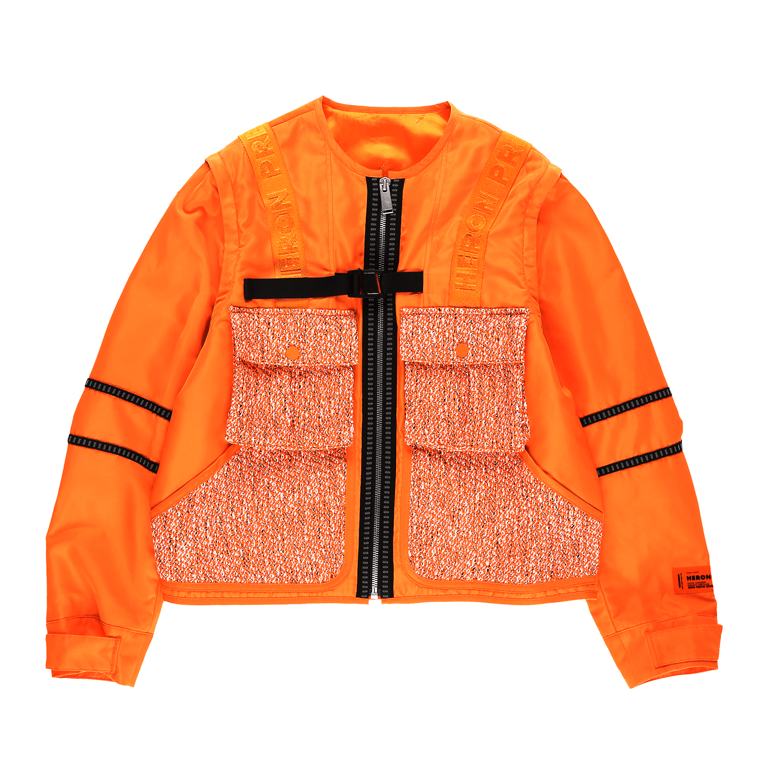 Heron Preston Utility Tweed Jacket | Garmentory