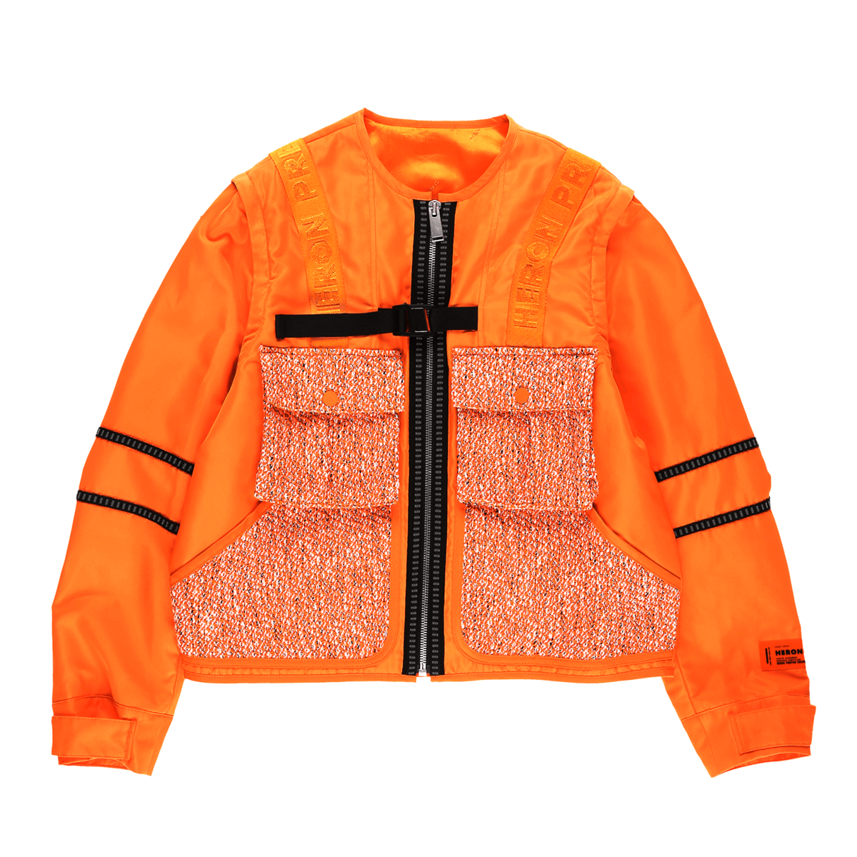 Heron Preston Utility Tweed Jacket | Garmentory