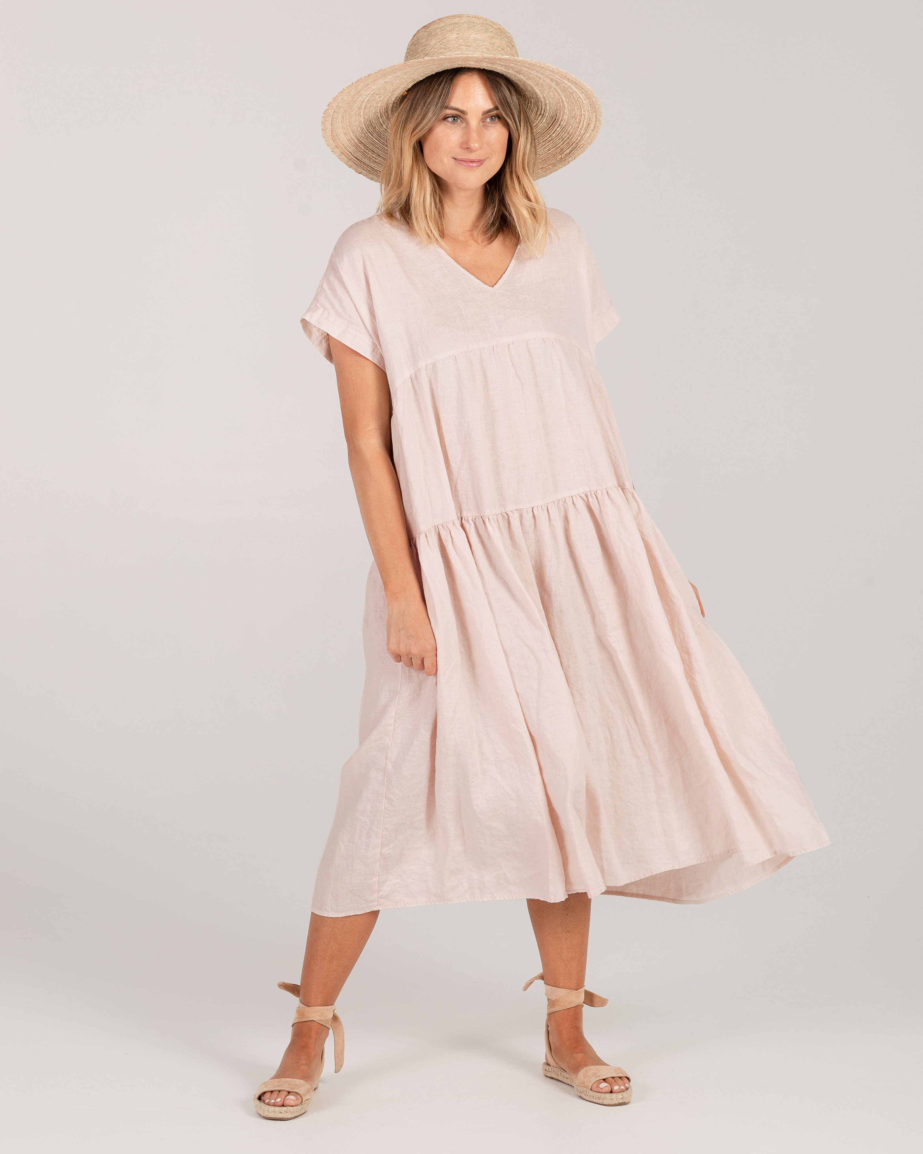 Rylee + Cru Vienna Dress - Lilac | Garmentory