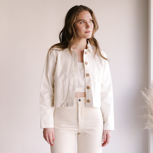 harly jae Pierrot Jacket - Cream harly jae Pierrot Jacket - Cream