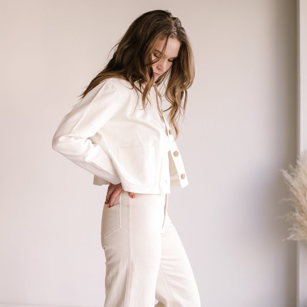 harly jae Pierrot Jacket - Cream harly jae Pierrot Jacket - Cream
