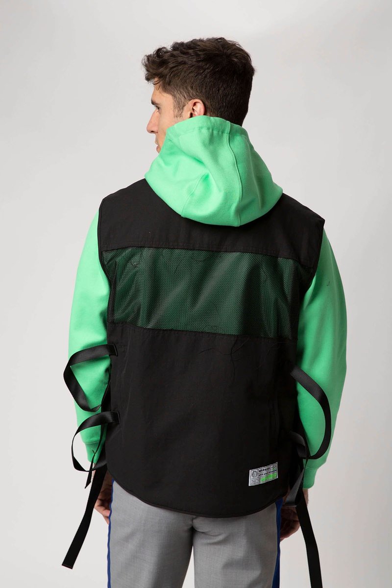 トップス Ader Error Pocket Detail Fishing Vest Ader Error Pocket Detail Fishing Vest（Red outdoor fishing