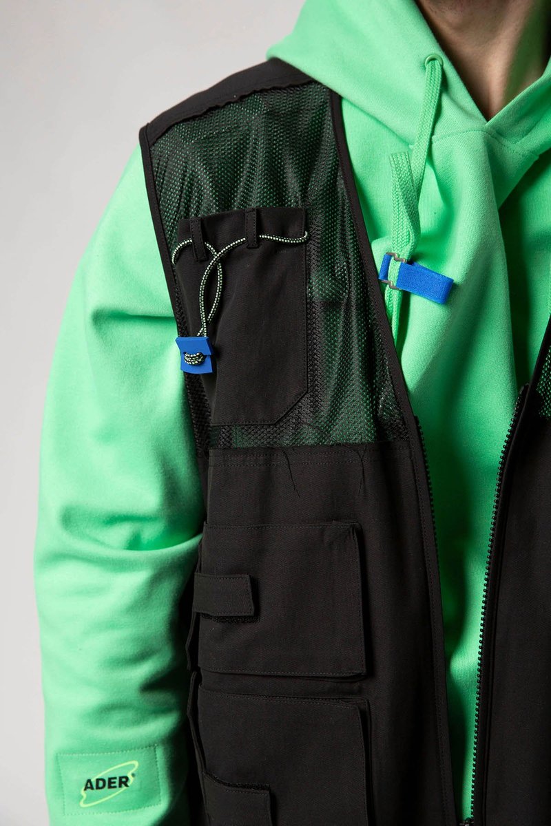 ADER ERROR Pocket Detail Vest - black | Garmentory