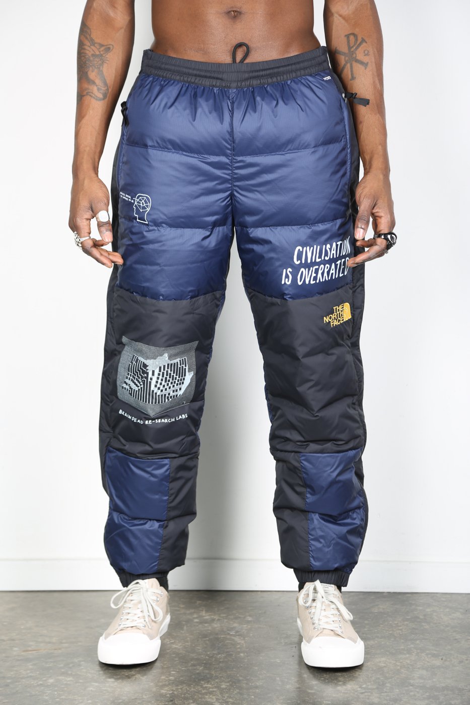 North Face x Brain Dead Nuptse Down Pant