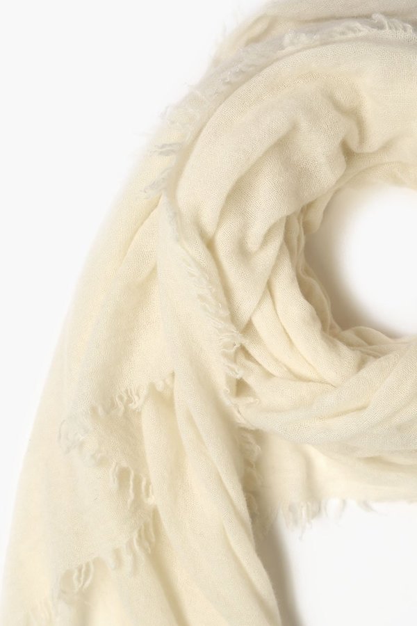 Chan Luu 100% Cashmere Scarf - White Chan Luu 100% Cashmere Scarf - White