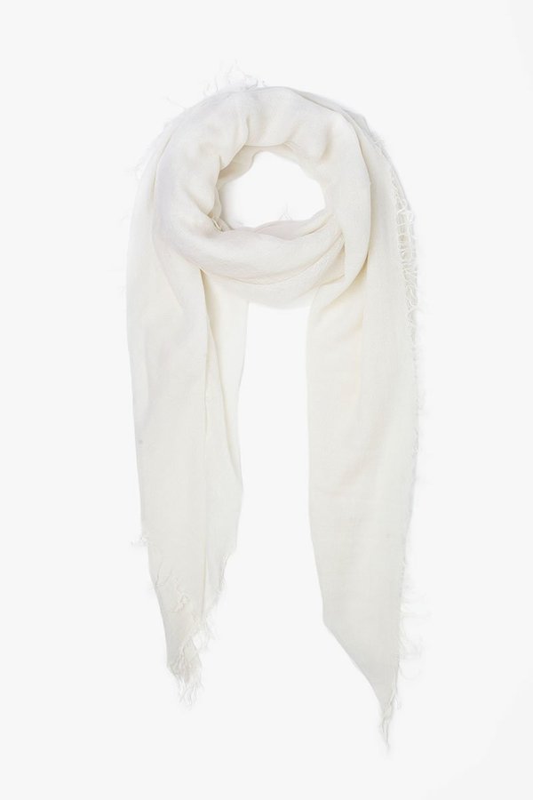 Chan Luu Cashmere and Silk Scarf - Eggshell Chan Luu Cashmere and Silk Scarf - Eggshell