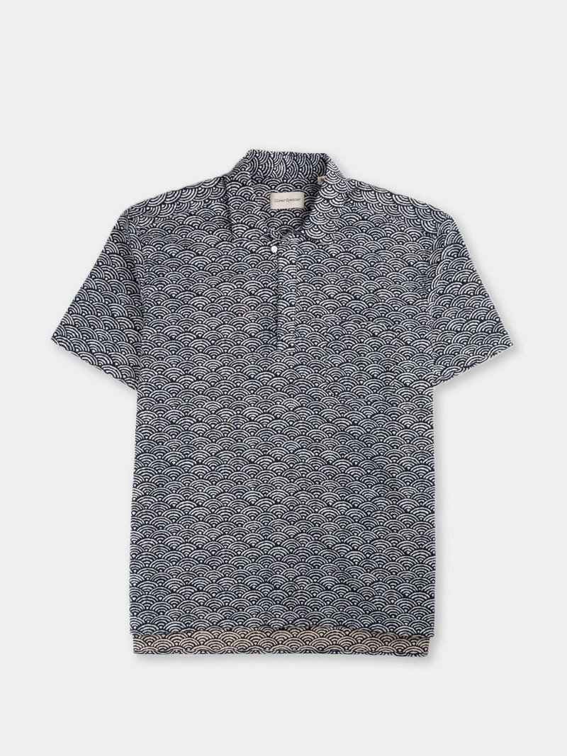 Oliver Spencer Yarmouth Shirt - Navy