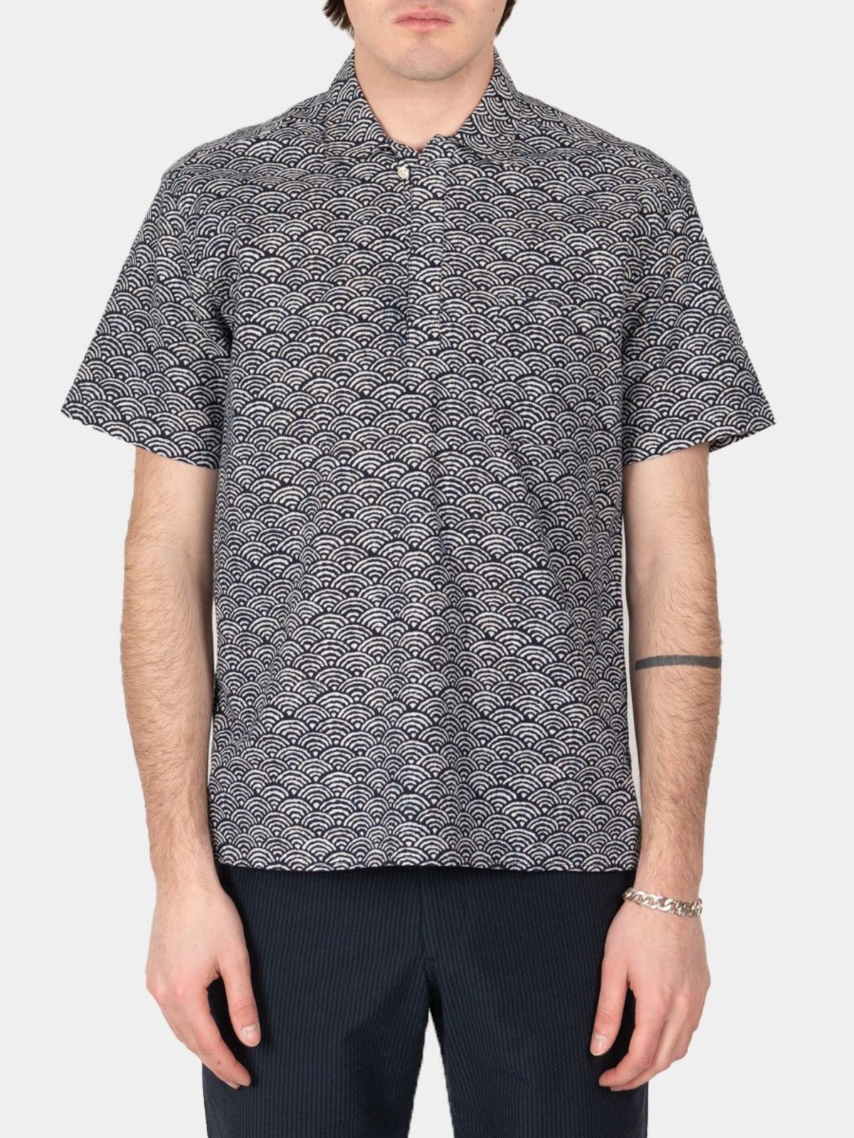 Oliver Spencer Yarmouth Shirt - Navy - Image 1 of 6