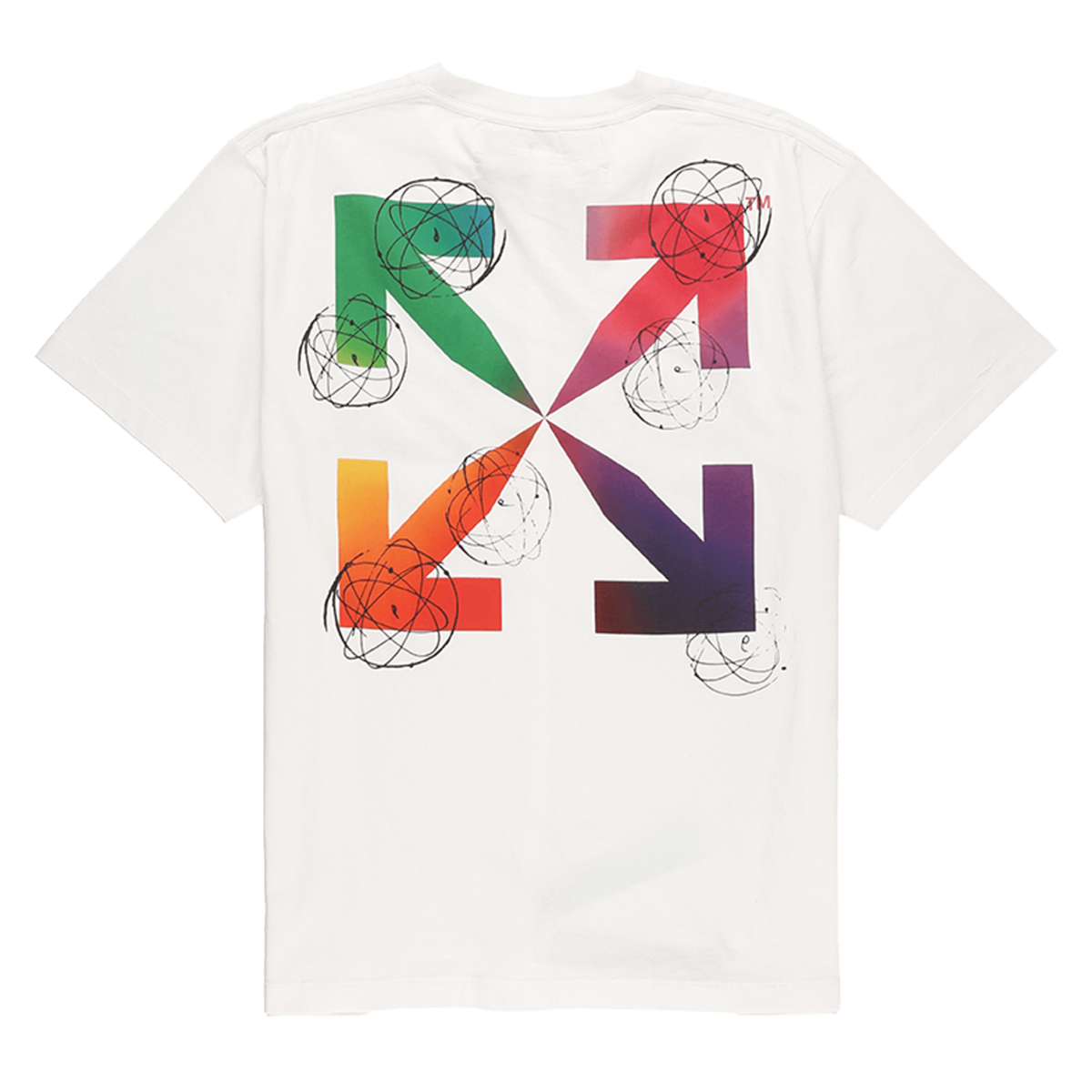 Off-White Futura Atoms Oversized T-Shirt | Garmentory