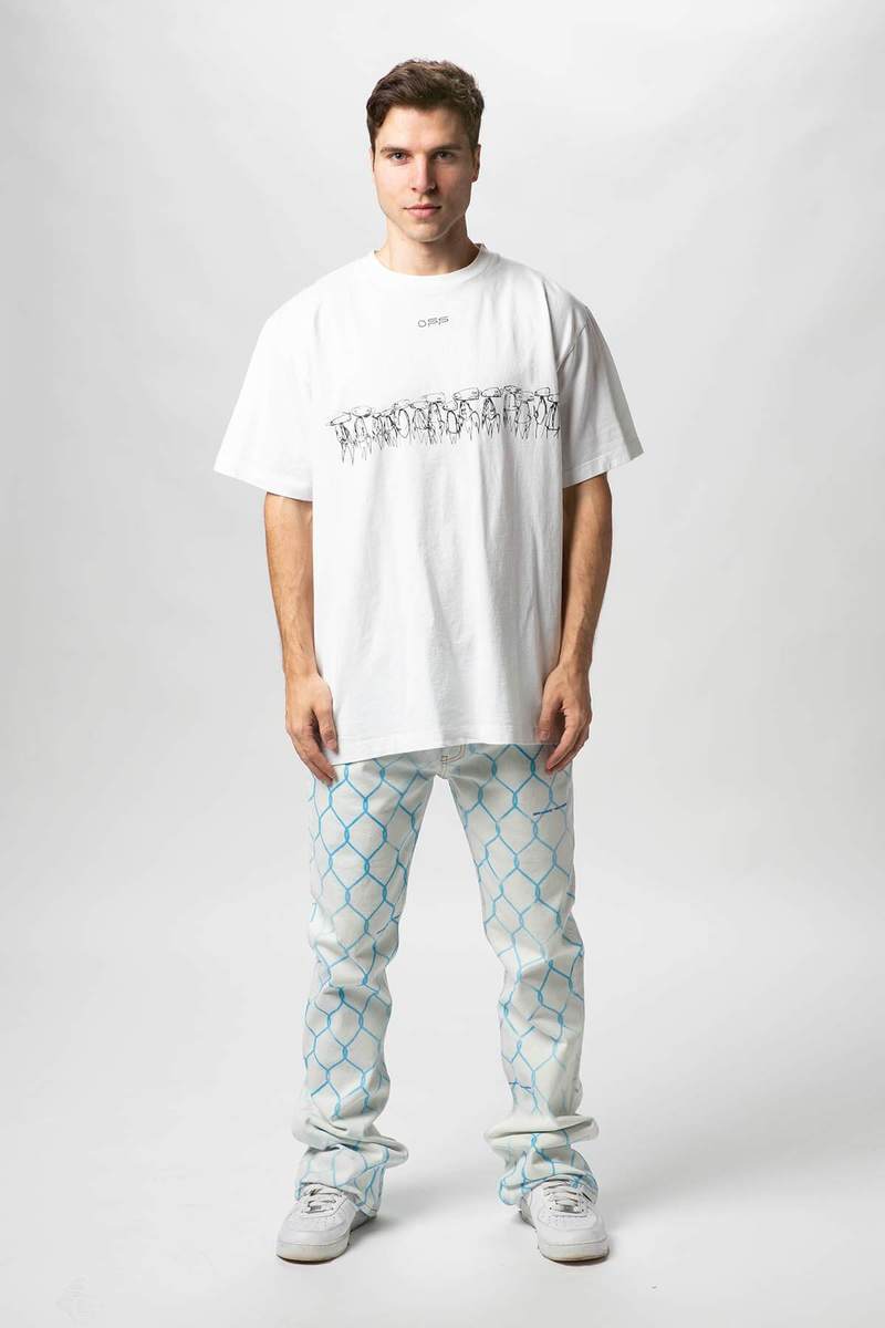 Off-White Futura Atoms Oversized T-Shirt | Garmentory