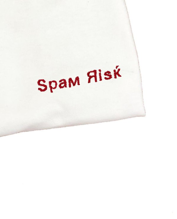 House of 950 embroidery Spam Яisḱ tee shirt House of 950 embroidery Spam Яisḱ tee shirt