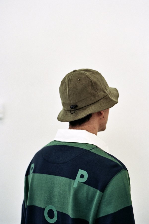 Pop Trading Company Bell Hat Olive Minicord