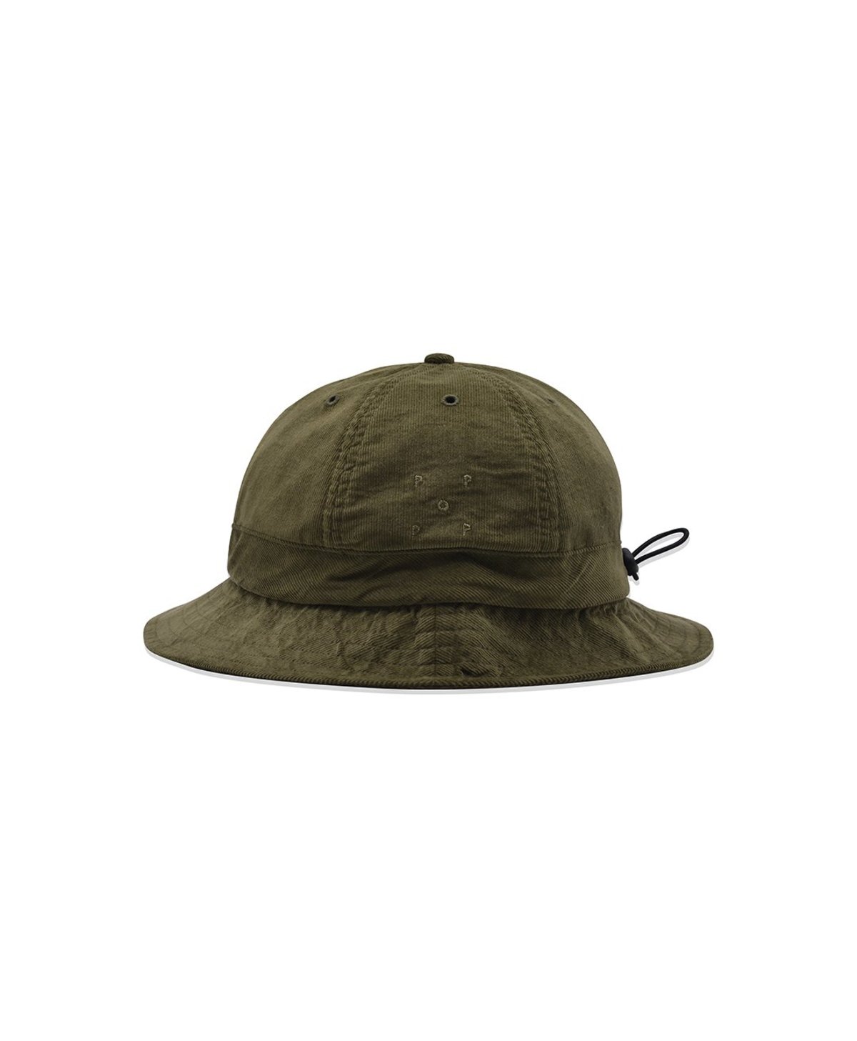 Pop Trading Company Bell Hat Olive Minicord | Garmentory