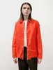 Camiel Fortgens Waxed Baseball Jacket - Orange - Thumbnail 1