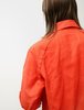 Camiel Fortgens Waxed Baseball Jacket - Orange - Thumbnail 4
