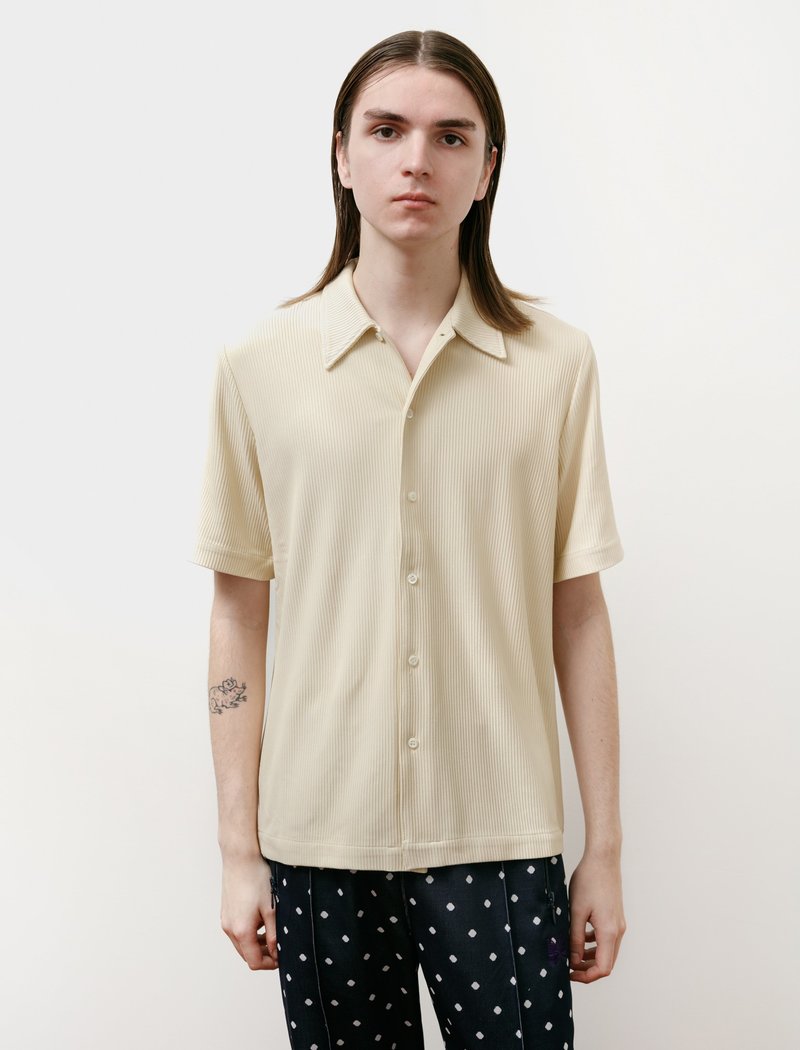 Sefr Suneham Shirt - Off White Stripe | Garmentory