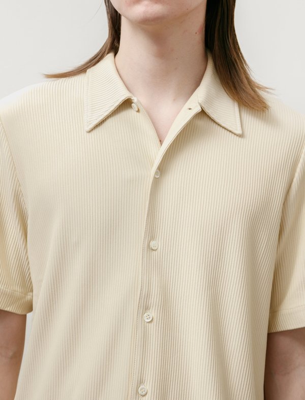 Sefr Suneham Shirt - Off White Stripe | Garmentory