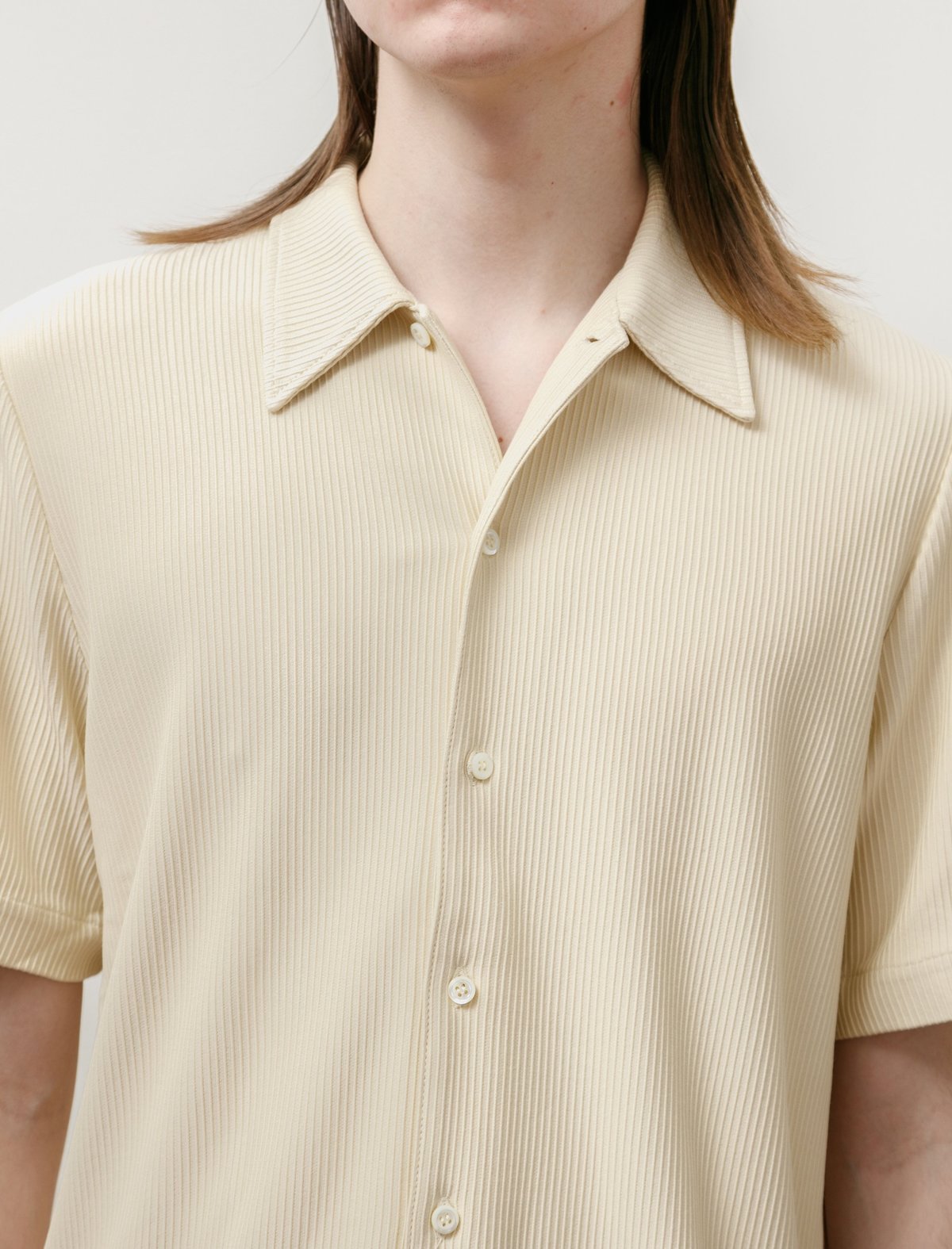 Séfr 23ss SUNEHAM SHIRT COLOMBIA STRIPE Sefr Suneham Shirt - Off White Stripe | Garmentory