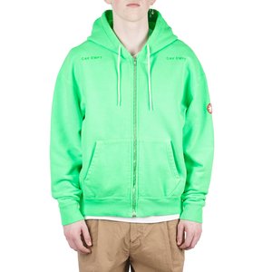Cav Empt OVERDYE ZIP HEAVY HOODY - GREEN | Garmentory