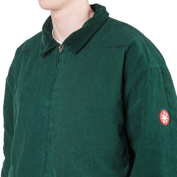C.E cav empt REV CORD JACKET 20SSリバーシブル Cav Empt REV CORD JACKET - GREEN | Garmentory