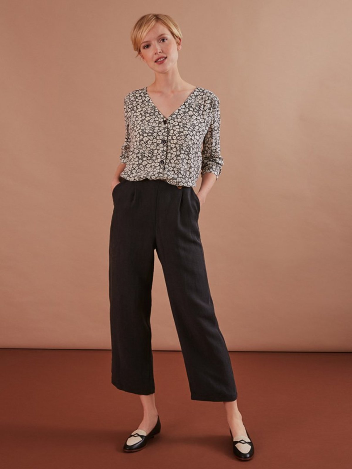 Des Petits Hauts Stamou Trouser - Grigio - Image 1 of 4