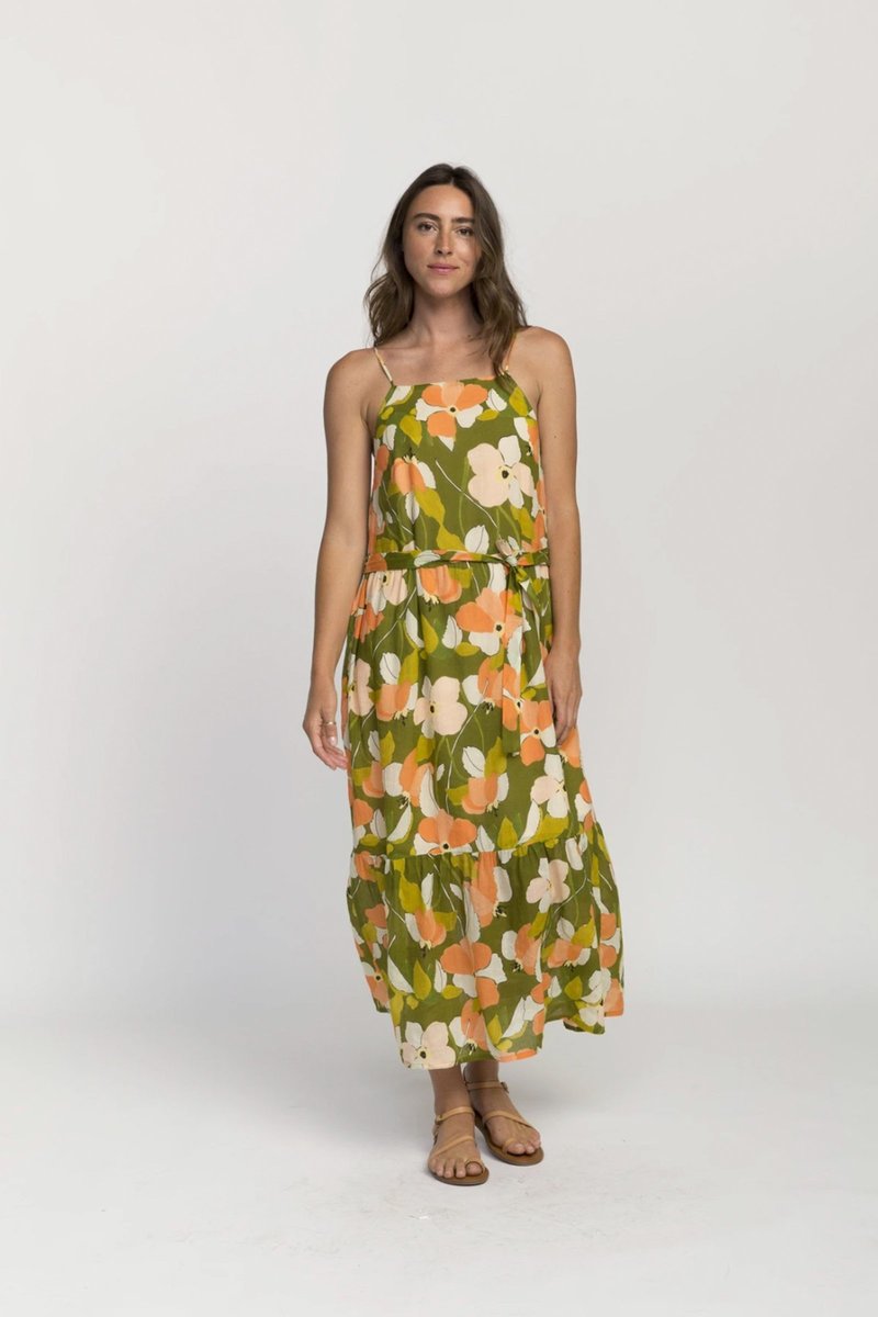 chinese dress ladies BAIIA Female Cecile Kaftan Dress - Brasilia Adult | Swimsuit Cover Up
