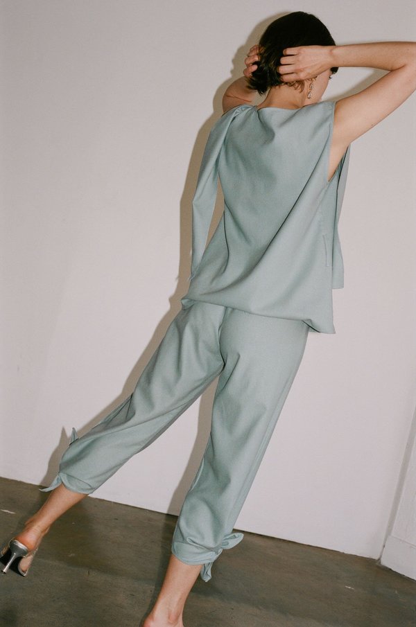 Baserange Dahl Pants - Buja Blue | Garmentory 