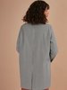 Des Petits Hauts Noty Coat - Khaki/Navy - Thumbnail 3